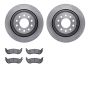 Dynamic Friction 6502-55017 Rotor Kit