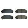 PowerStop 16-2304 PowerStop - Z16 Low-Dust Ceramic Brake Pads
