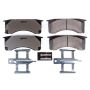 PowerStop Z36-1418 PowerStop - Z36 Truck and SUV Carbon-Fiber Ceramic Brake Pads with Hardware Kit