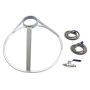 Nitrous Express 15910 BOTTLE TRANSFER KIT (COMPLETE W/STAND, CONTROL VALVE, & LINES)