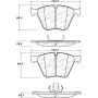 Stoptech 308.14430 Street Brake Pads - Front/Rear