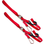BikeMaster 100536 Tiedown Carabiner Softhook - Red