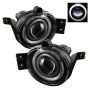 SPYDER 5021250 Halo Projector Fog Lights w/Switch - Clear
