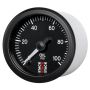 AutoMeter ST3302 Stack 52mm 0-100 PSI 1/8in NPTF Male Pro Stepper Motor Oil Pressure Gauge - Black