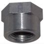 Moroso 22727 1/2in NPT Female Weld-On Bung - Aluminum - Single