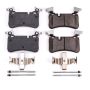 PowerStop 17-1373 PowerStop - Z17 Low-Dust Ceramic Brake Pads with Hardware
