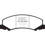 EBC Brakes DP31762C Redstuff Ceramic Low Dust Brake Pads