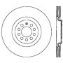 StopTech Cryo Slotted & Drilled Sport Brake Rotor - Right