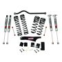 Skyjacker JK35BPMLT 2007-2018 Jeep Wrangler JK 2 Door 4WD Long Travel 3.5in-4in Lift Kit w/M95 Monotube Shocks