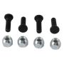 All Balls Racing 85-1025 06-09 Yamaha 450 RHINO Wheel Stud & Nut Kit Front