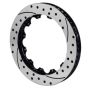 Wilwood 160-13544-BK Rotor-SRP48 SPC-37-LH-BLK-Drill 12.88 x 1.10 - 12 on 8.75in