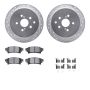 Dynamic Friction 7512-76167 Rotor Kit