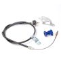 BBK Performance Parts 16095 1996-2004 MUSTANG GT/COBRA HD ADJ CLUTCH CABLE QUADRANT & FW ADJUSTER