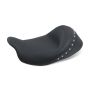 Mustang Motorcycle 76029 Mustang 08-21 Harley Electra Glide Std,Rd Glide,Rd King,Str Glide Touring Solo Seat w/Studs - Black