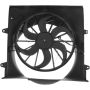 Autopart International Auxiliary Fan Assembly w/o tow pkg 1604256171