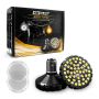 XKGLOW XK1157F-WA-C XK Glow Motorcycle Front LED Turn Signal Kit - Flat Style Clear Lenses