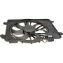 Autopart International Auxiliary Fan Assembly single fan assembly 1604531054