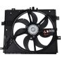 Autopart International Auxiliary Fan Assembly with 2 plug connectors 1604549293