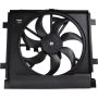 Autopart International Auxiliary Fan Assembly 1604549299