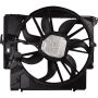 Autopart International Auxiliary Fan Assembly 1604680409