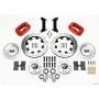 Wilwood 140-12297-DR Forged Dynalite Front Kit 12.19in Drilled Red 79-87 GM G Body