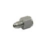 Nitrous Express 16191 6AN Female to 4AN Male Adapter (black)