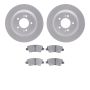 Dynamic Friction 4502-21076 Rotor Kit