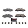 PowerStop Z23-1774 PowerStop - Z23 Daily Driver Carbon-Fiber Ceramic Brake Pads with Hardware Kit
