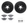 Dynamic Friction 8512-54076 Rotor Kit