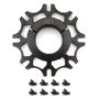 Ti22 PERFORMANCE TIP4025 Brake Rotor Hub Inboard Splined Black Aluminum