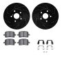 Dynamic Friction 8512-76113 Rotor Kit