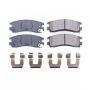 PowerStop 17-714 PowerStop - Z17 Low-Dust Ceramic Brake Pads with Hardware