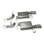 BBK 41005 05-10 Mustang GT VariTune Axle Back Exhaust Kit (Stainless Steel