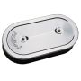 EDELBROCK EDE1235 Oval Air Cleaner for Dual Quads