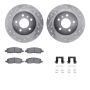 Dynamic Friction 7512-45005 Rotor Kit