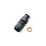 Vibrant Performance 16447 Tube to Female AN Adapter with Brass Olive Inserts, -8AN, Tube Size - 0.375