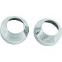 Bikers Choice 493150 84-17 41MM Wide Glide Chrome Fork Boot Covers Pr