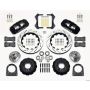 Wilwood 140-13226-D AERO6 Front Hub Kit 14.00in Drilled TCI-IFS 71-78 (Pinto Based)