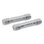 Ridetech 11289400 Billet aluminum tie rod adjusters for 1965-1970 Impala.