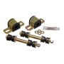 ENERGY SUSPENSION ENE3-5146G Gm 23mm Rr Stab Bushing Set Black