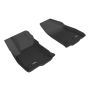 3D MAXpider 2016-2019 Chevrolet Volt Kagu 1st Row Floormat - Black