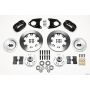 Wilwood 140-7017-B Forged Dynalite Front Kit 12.19in 71-80 Pinto/Mustang II Disc & Drum
