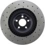 Stoptech 128.33095L Drilled Sport Brake Rotor