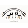 Wilwood 220-14166 Flexline Kit 14 inch -3 M10-1.00 IF 1/8 NPT Straight