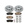PowerStop KOE5817 OE Stock Replacement Low-Dust Ceramic Brake Pad and Rotor Kit