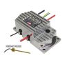 Derale 16778 High Amperage Adjustable Single Electric Fan Controller, Push In Probe