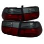 SPYDER 5076557 Crystal Tail Lights - Red Smoke