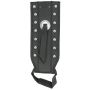 Mustang Motorcycle 93124 Mustang 93-03 Harley Dyna Wide Glide Tank Bib w/Studs - Black
