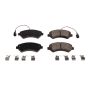 PowerStop 17-1540 PowerStop - Z17 Low-Dust Ceramic Brake Pads with Hardware