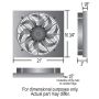 Derale 16823 Powerpack - High Output Single 17